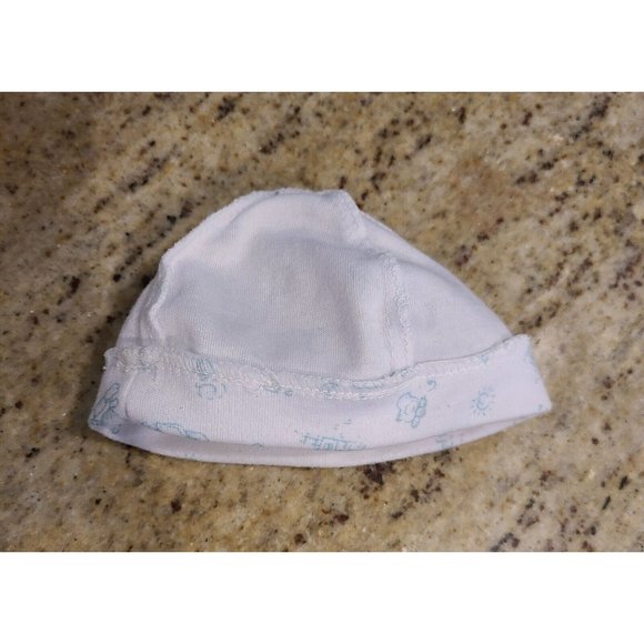 Build A Bear?? Unbranded Baby Hat white blue - Picture 4 of 6